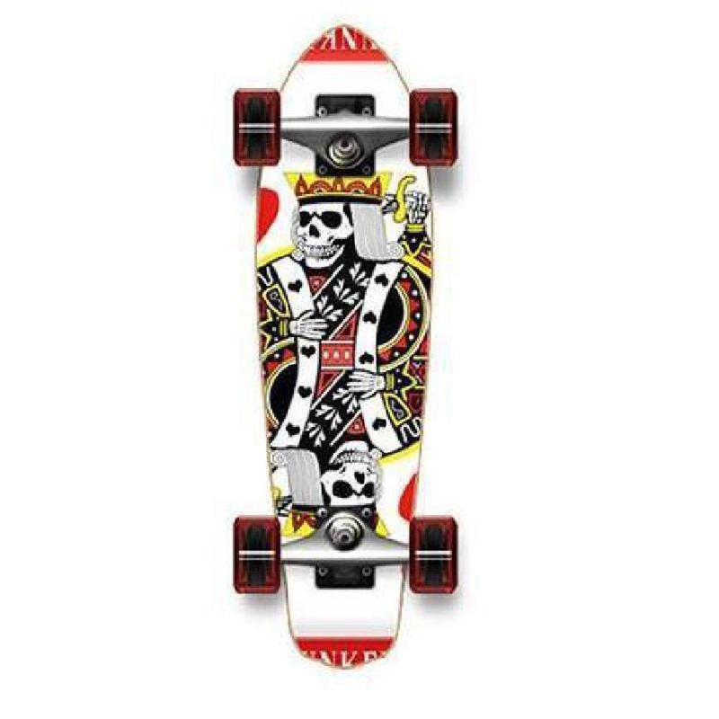 Punked King of Hearts Micro Cruiser Board 23 inch Complete