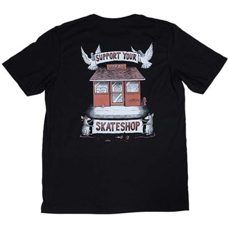 Skate Shop Day SPoT Skate Shop Day 2022 T Shirt Black Extra Large