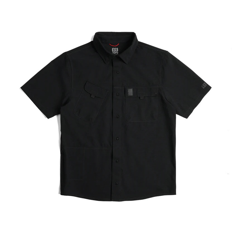 Topo Designs Retro River Shirt Black M
