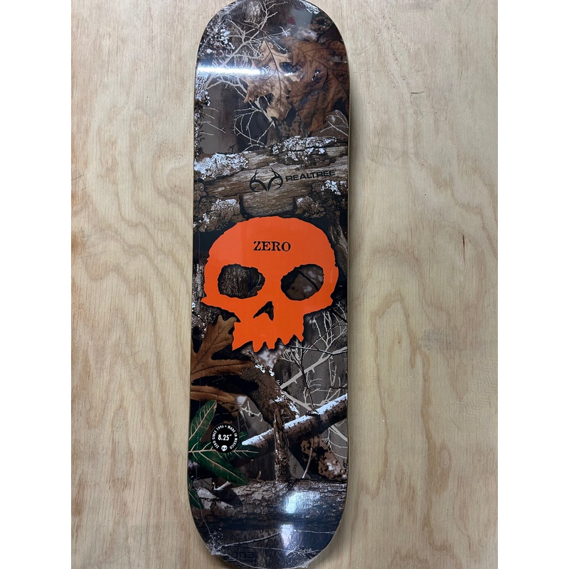 Zero Real Tree – Single Skull (Orange) 8.25
