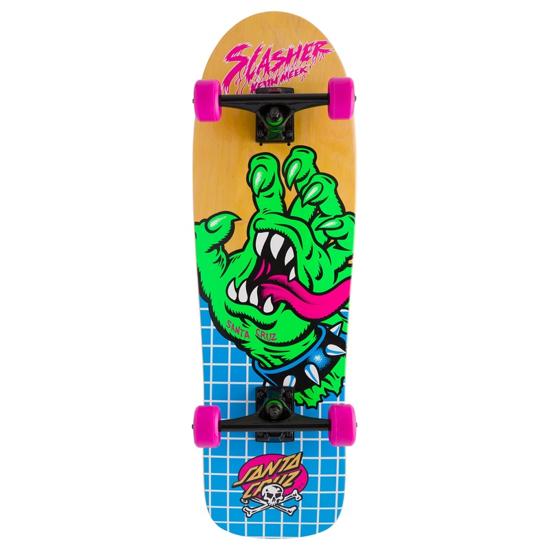 9.7in Meek OG Slasher Hand Santa Cruz Shaped Cruiser No Color 9.7in x 31.7in