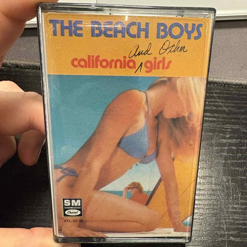 Beach Boys – California (and Other) Girls Cassette *USED 1987 RELEASE*
