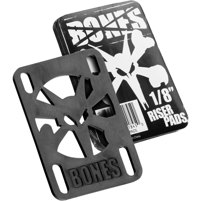 Bones 1/8″ Hard Riser – Black Black