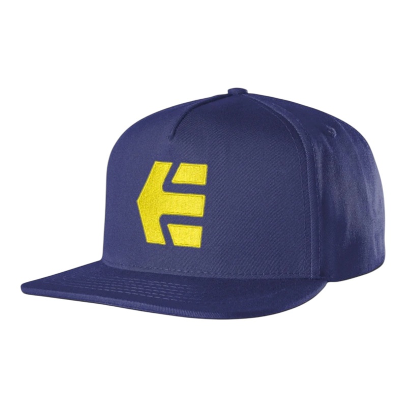 Etnies Icon Snapback Navy/Yellow OS