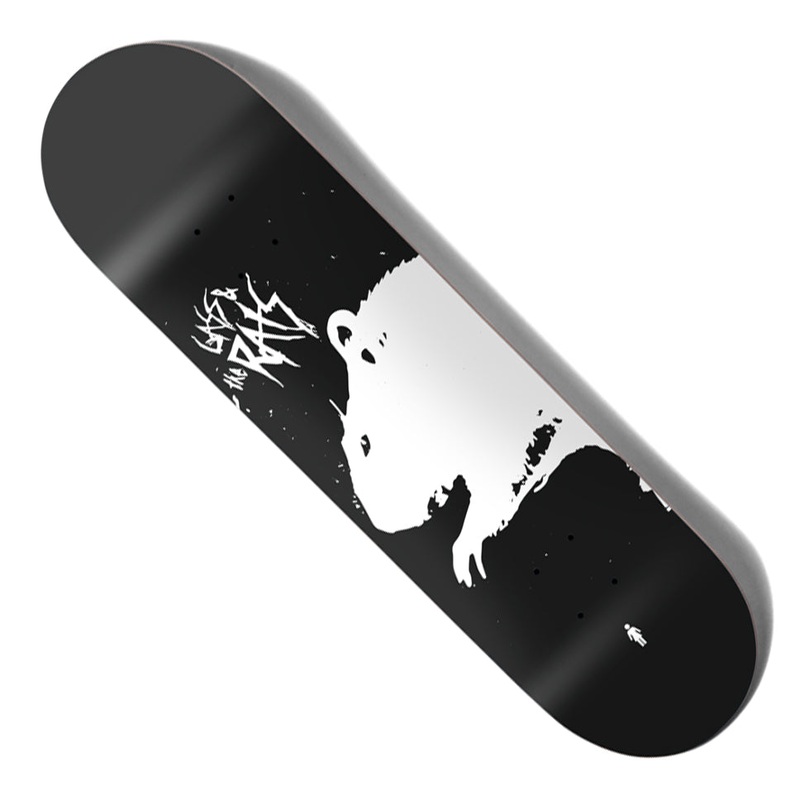 Girl Griffin Gass and The Rats Deck Black 8.5 x 32 WB:14.4375
