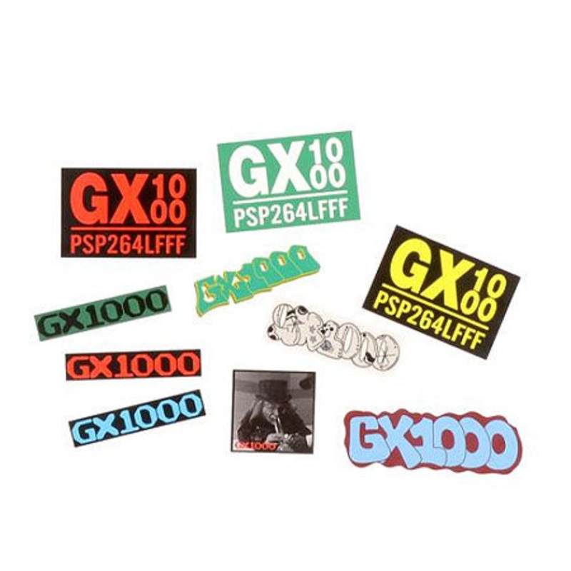 GX1000 Sticker Pack Assorted Assorted