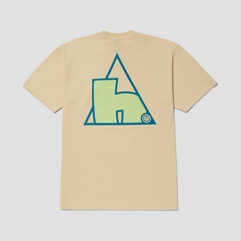 Huf High Tide T-Shirt Wheat Small