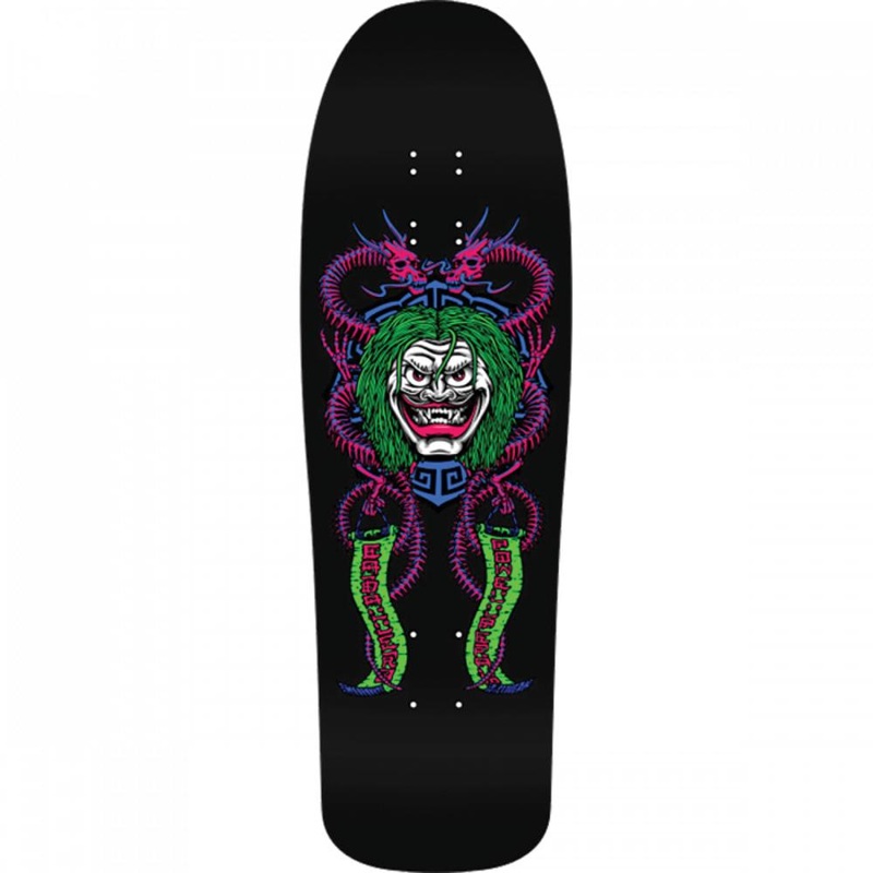 Powell Peralta Cab Mask 9.75″ Blacklight Skateboard Deck