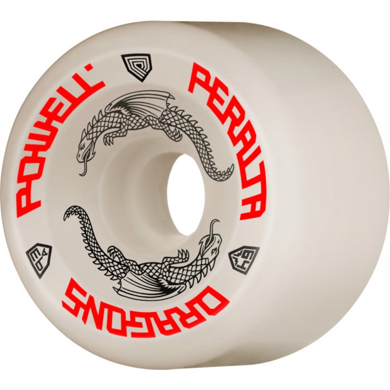 Powell Peralta Dragon Formula G-Bones 64mm 93A Off-White Skateboard Wheels