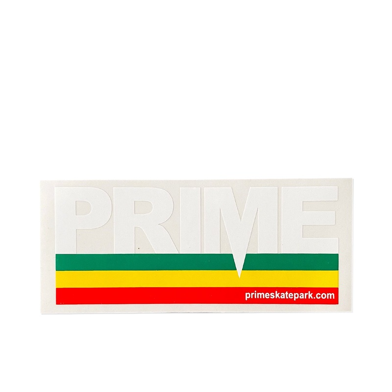 Prime Delux OG Rasta Stripe Sticker M – Multi