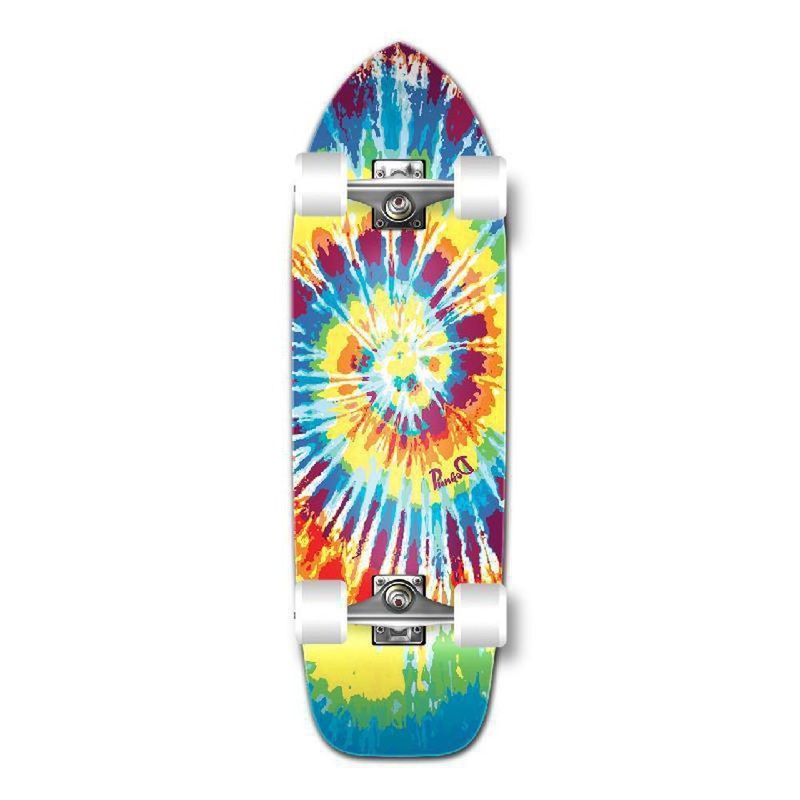 Punked Old School Longboard Complete – Tiedye Original Complete