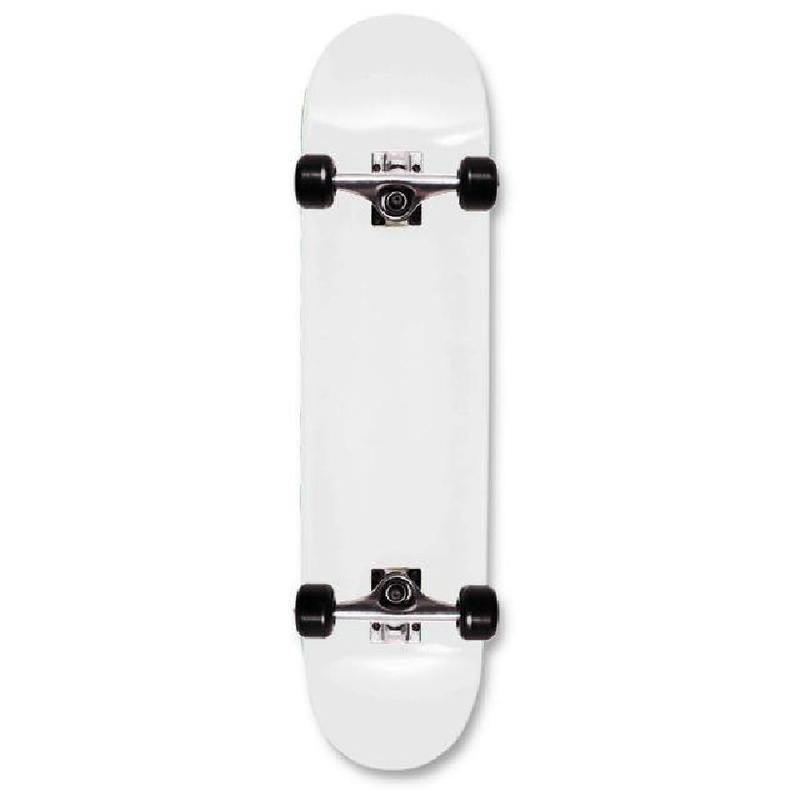 Skateboard 31″ Complete SDS skateboards- Dipped White Complete