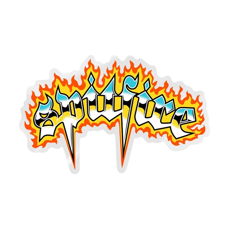 Spitfire Venom Chrome Large Sticker