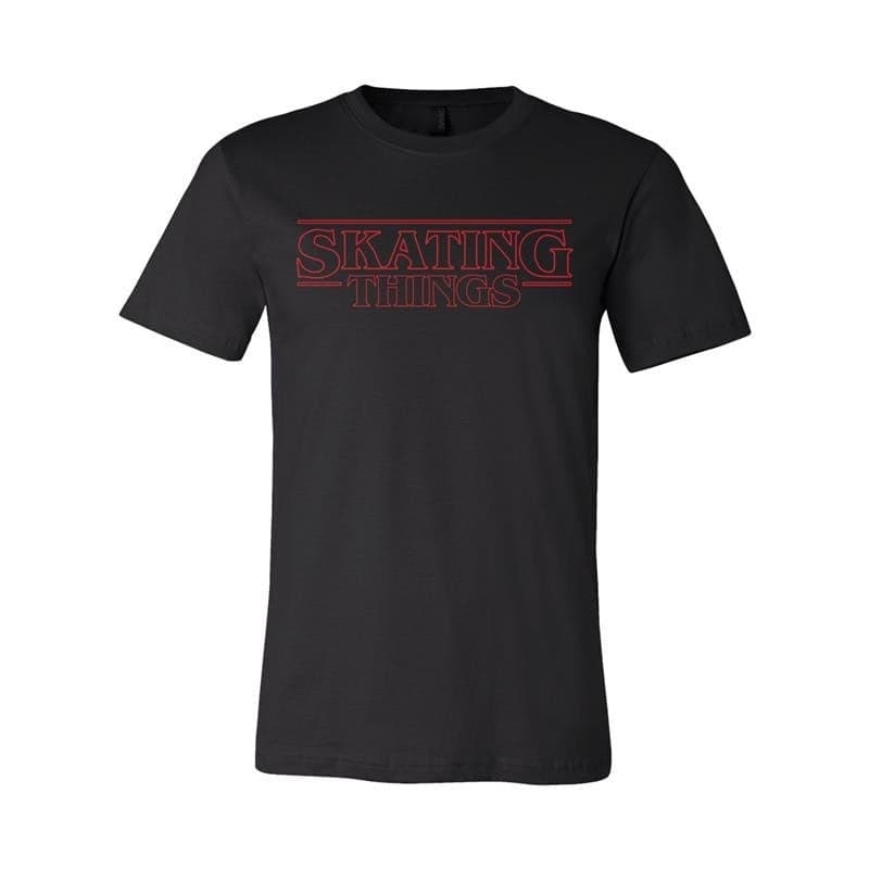 The Dark Slide – Skating Things T-Shirt Small Black