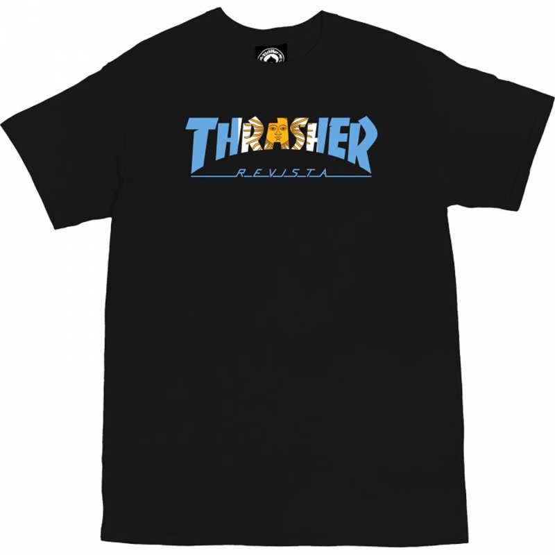 Thrasher Argentina Small Black T-Shirt