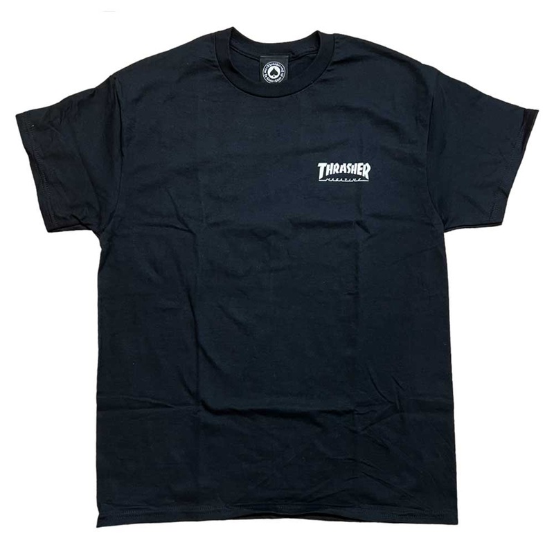 Thrasher Magazine Tee Little Thrasher T-Shirt Black SM