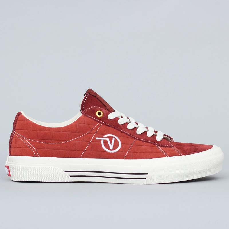 Vans X Passport Sid Pro Ltd Shoes Brick Red UK7