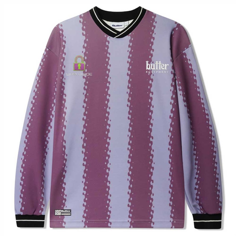 All City Grape Redwood Jersey Longsleeve Butter Goods Top MD