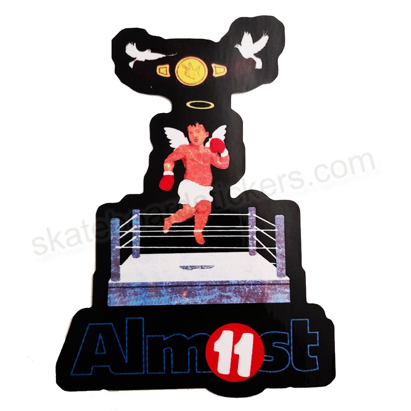 Almost Skateboards Skateboard Sticker – Gronze Collection