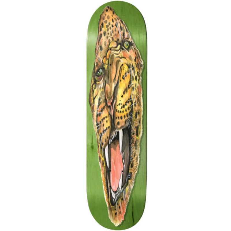 Baker Figgy Big Cats Skateboard Deck 8.5″ 8.5″ Green Veneer
