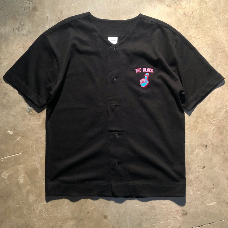 Block – Home Plate Henley Jersey – Black Small