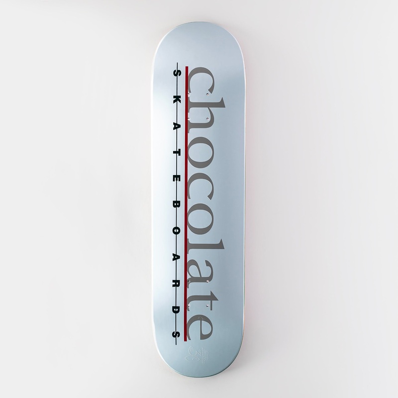 Chocolate 8.25″ The Bar Logo Kenny Anderson Deck – White
