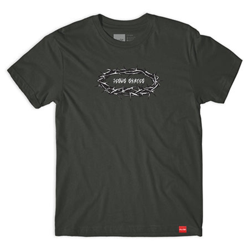 Chocolate Jesus Skates T Shirt Black Medium