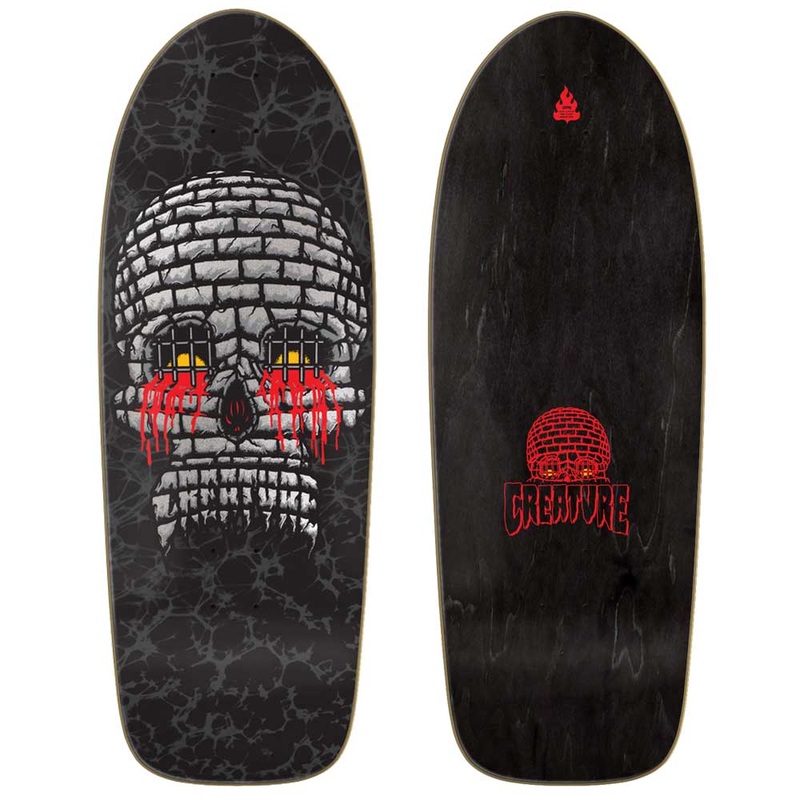 Creature Doom Skull Skateboard Deck 10.4″ Deck Only 10.4
