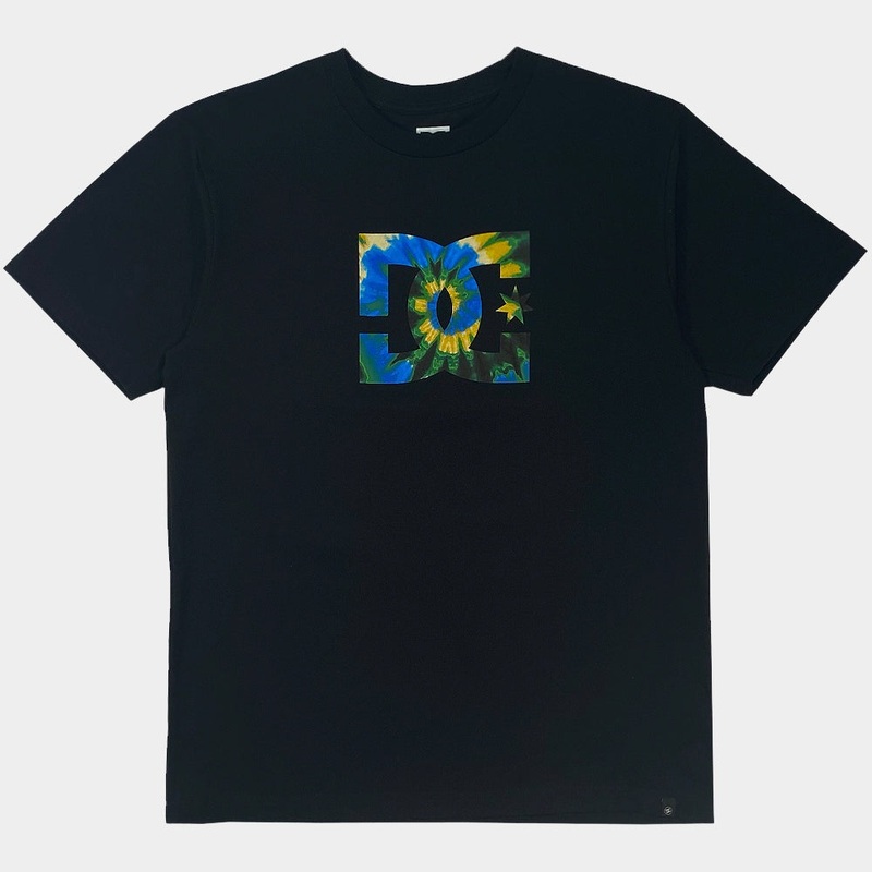 DC Shoes Star Tie Dye T-shirt – Black S
