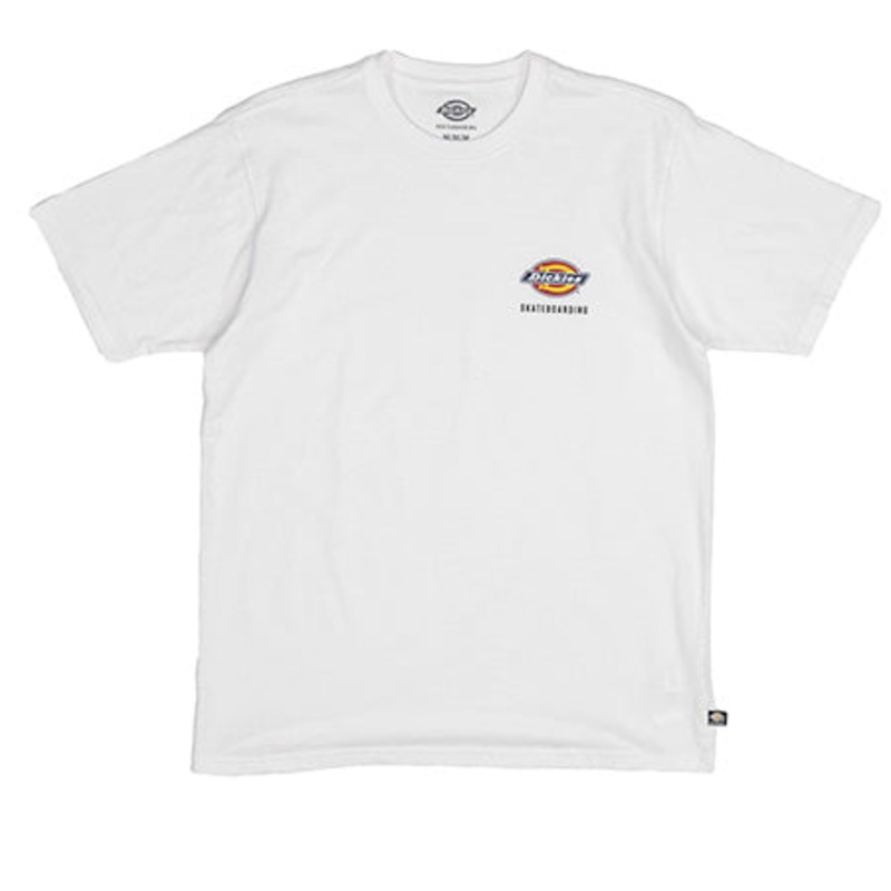 Dickies Skateboarding Chest Logo T Shirt White Large