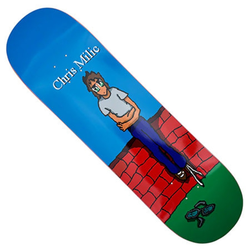 Frog Skateboards Chris Milic Broken Glasses Deck Multi 8.38 x 32.1 WB:14.4