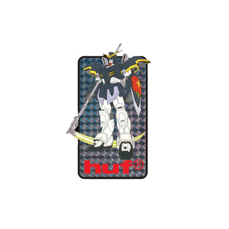 HUF HUF x Gundam Deathscythe Sticker Holographic 2.5″