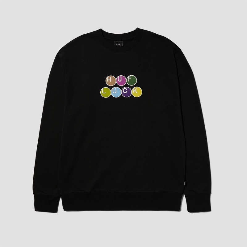 HUF Lucky Crew Black Small