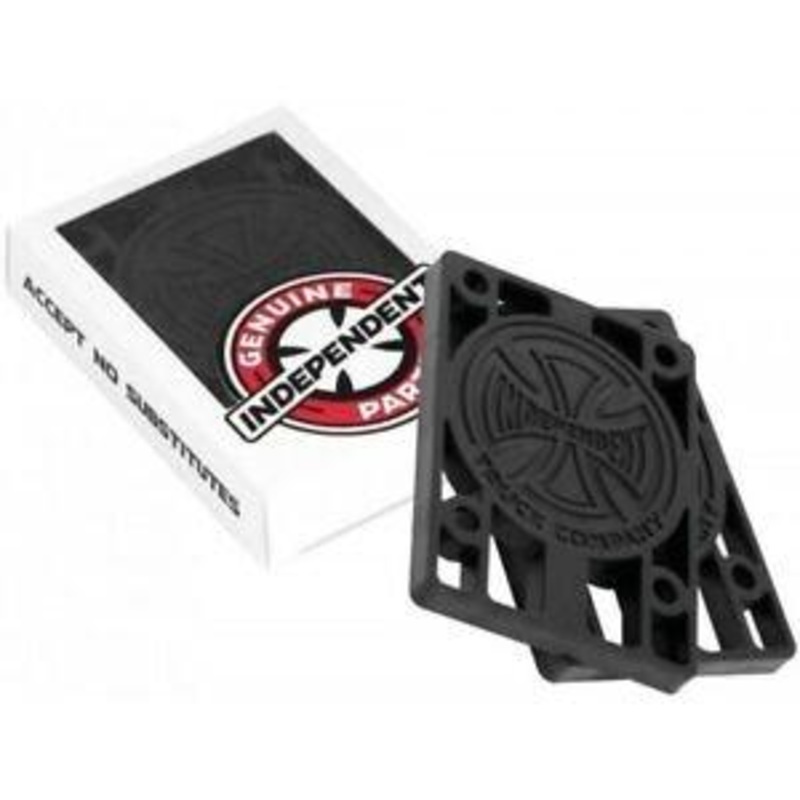 Independent Trucks “1/4 Inch Riser- Black”