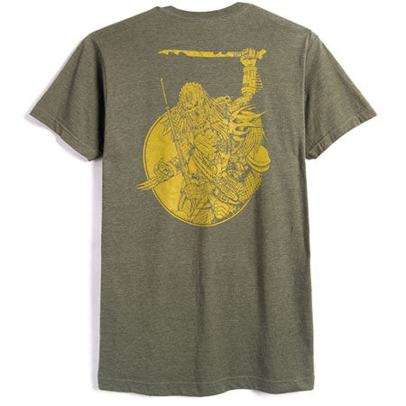 Metal Skateboards Predator T Shirt Olive Large