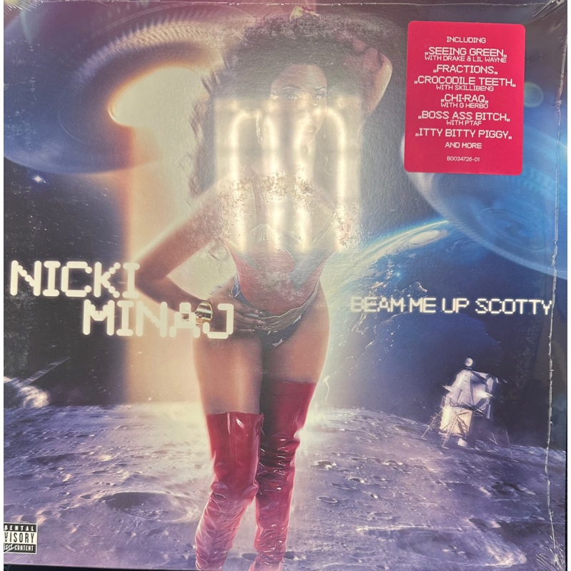 NIcki Minaj – Beam Me Up Scotty 2X Vinyl LP Record