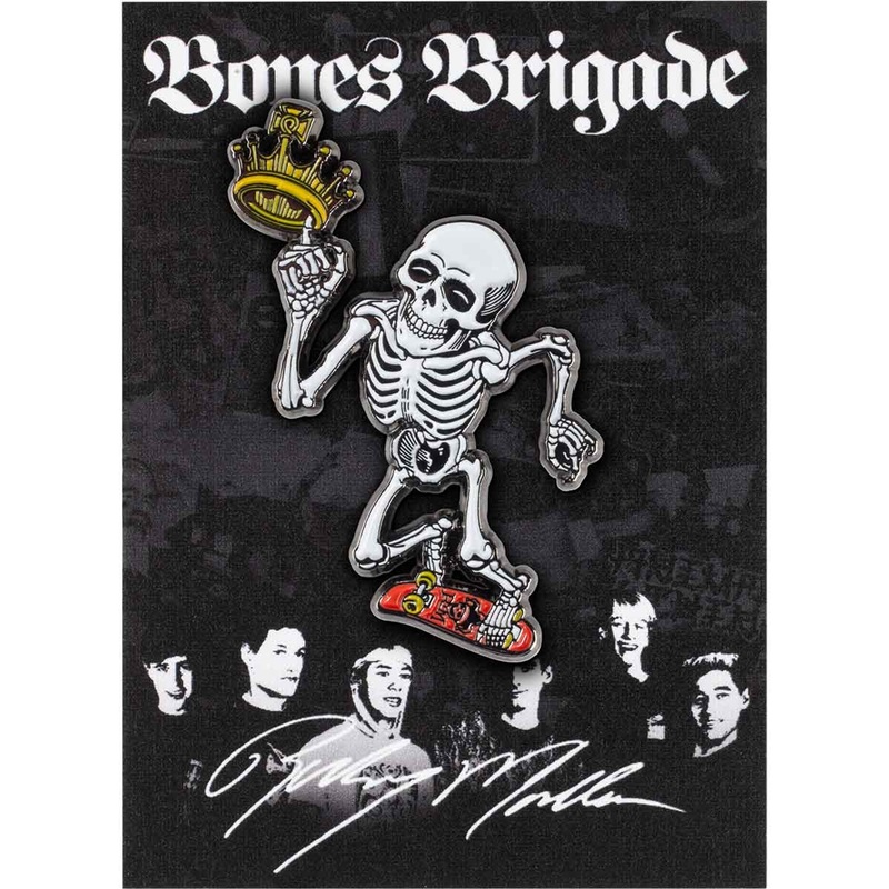 Powell Peralta Bones Brigade 15th Series Rodney Mullen Pin OS