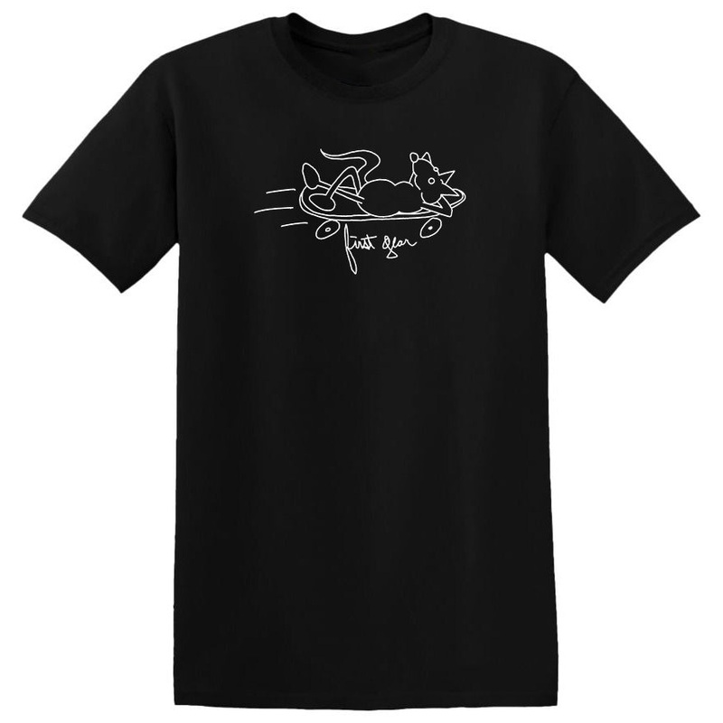 Skate Rat Tee (Black) S