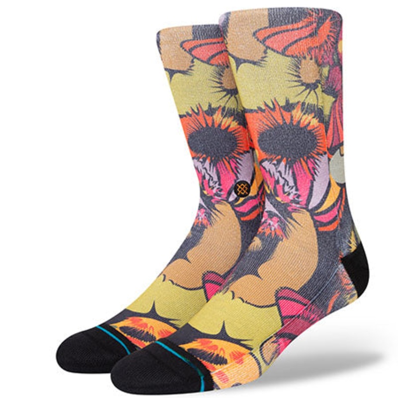 Stance Gooey Crew Socks Black Medium