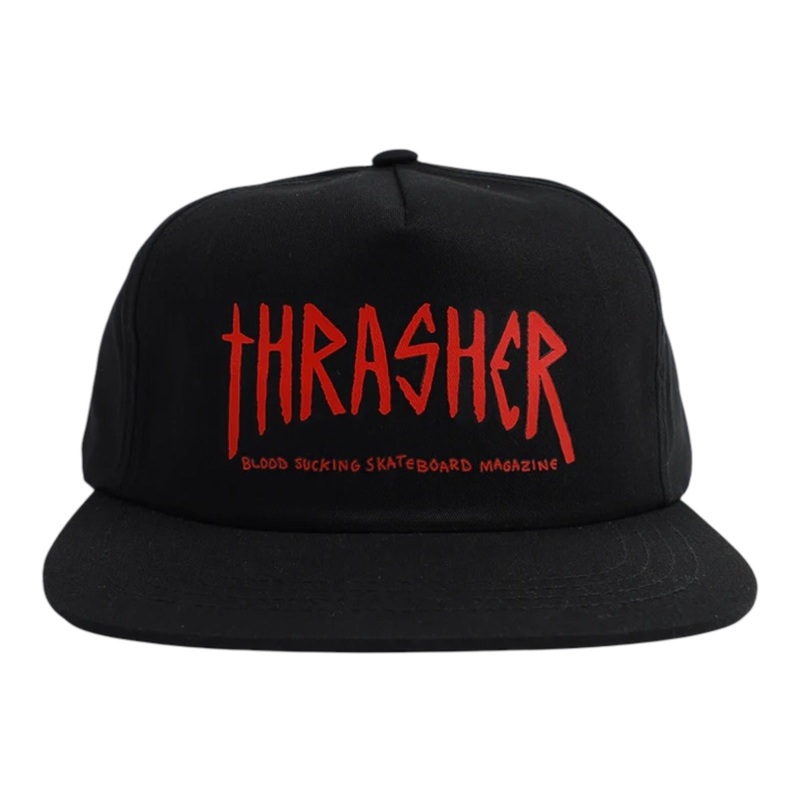 Thrasher x Toy Machine – Scratch Black Hat OS