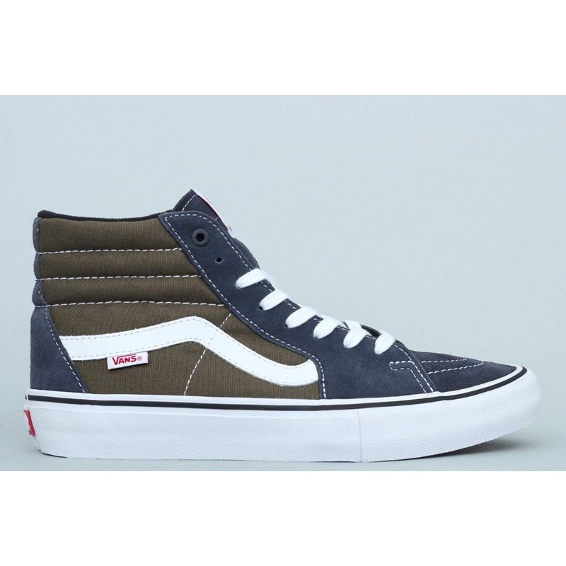 Vans Sk8-Hi Pro Shoes Ebony / Olive US7.5 /UK6.5