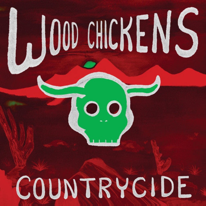 Wood Chickens  Countrycide Green Color Vinyl LP Record
