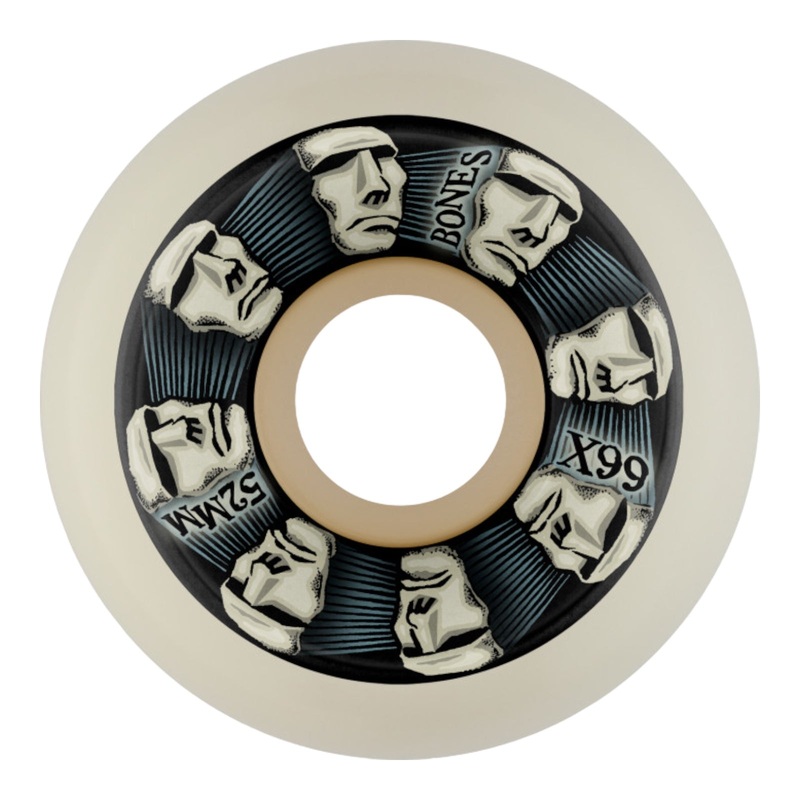 BONES WHEELS X-Formula X-Ninety-Nine Head Rush 52 V5 Sidecut 99A 4pk 52mm