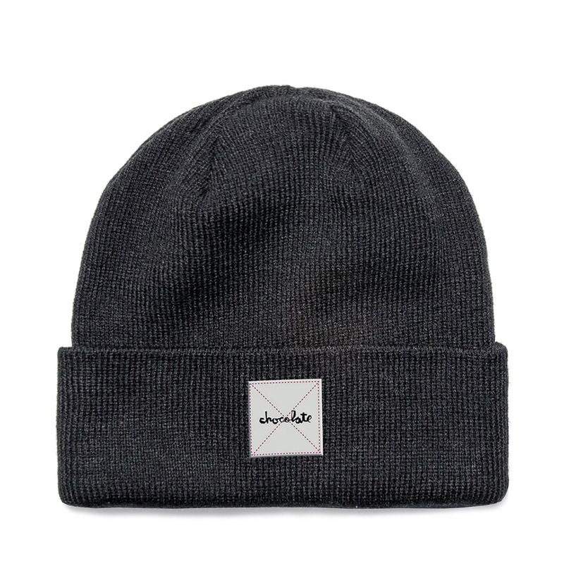 Chocolate – Reflective Work Beanie – Black