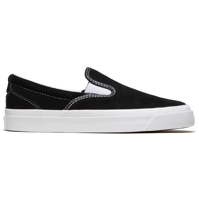 Converse Cons One Star CC Slip On Pro Black/White/White 6 Black