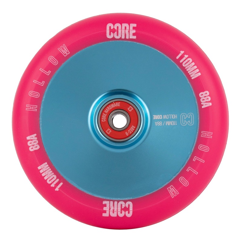 CORE Hollow Stunt Scooter Wheel V2 110mm – Pink / Blue