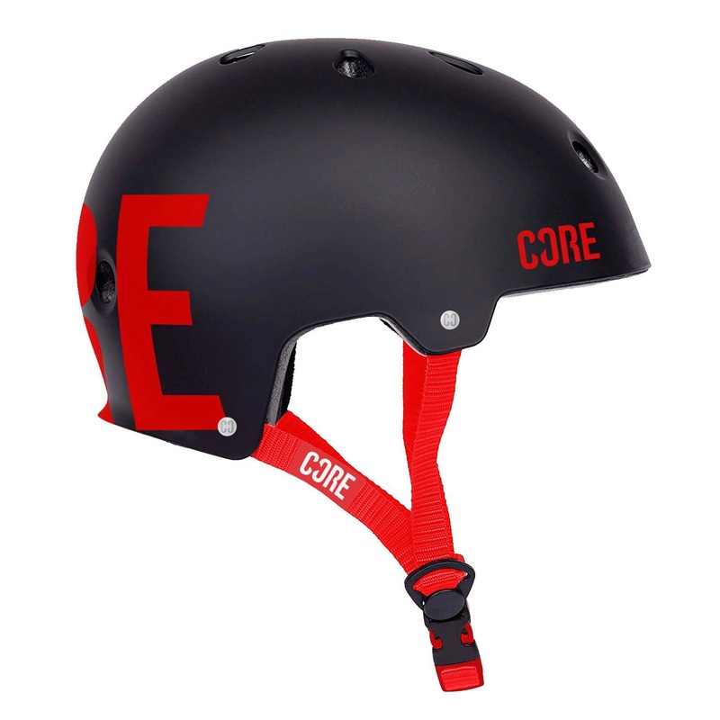 CORE Street Helmet – Red / Black XS / S