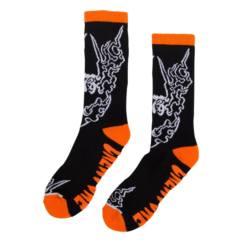 Creature Fortune Socks Black