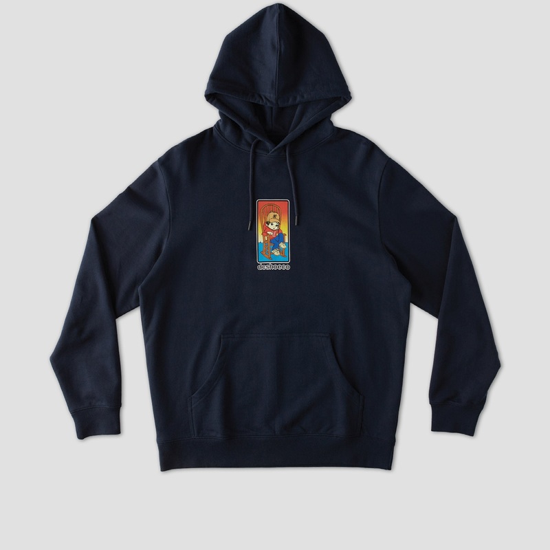 DC Johns House Pullover Hood Navy Blazer Small