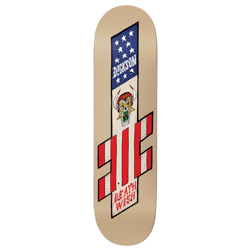 Deathwish Dickson Nightmare City Deck 8.125